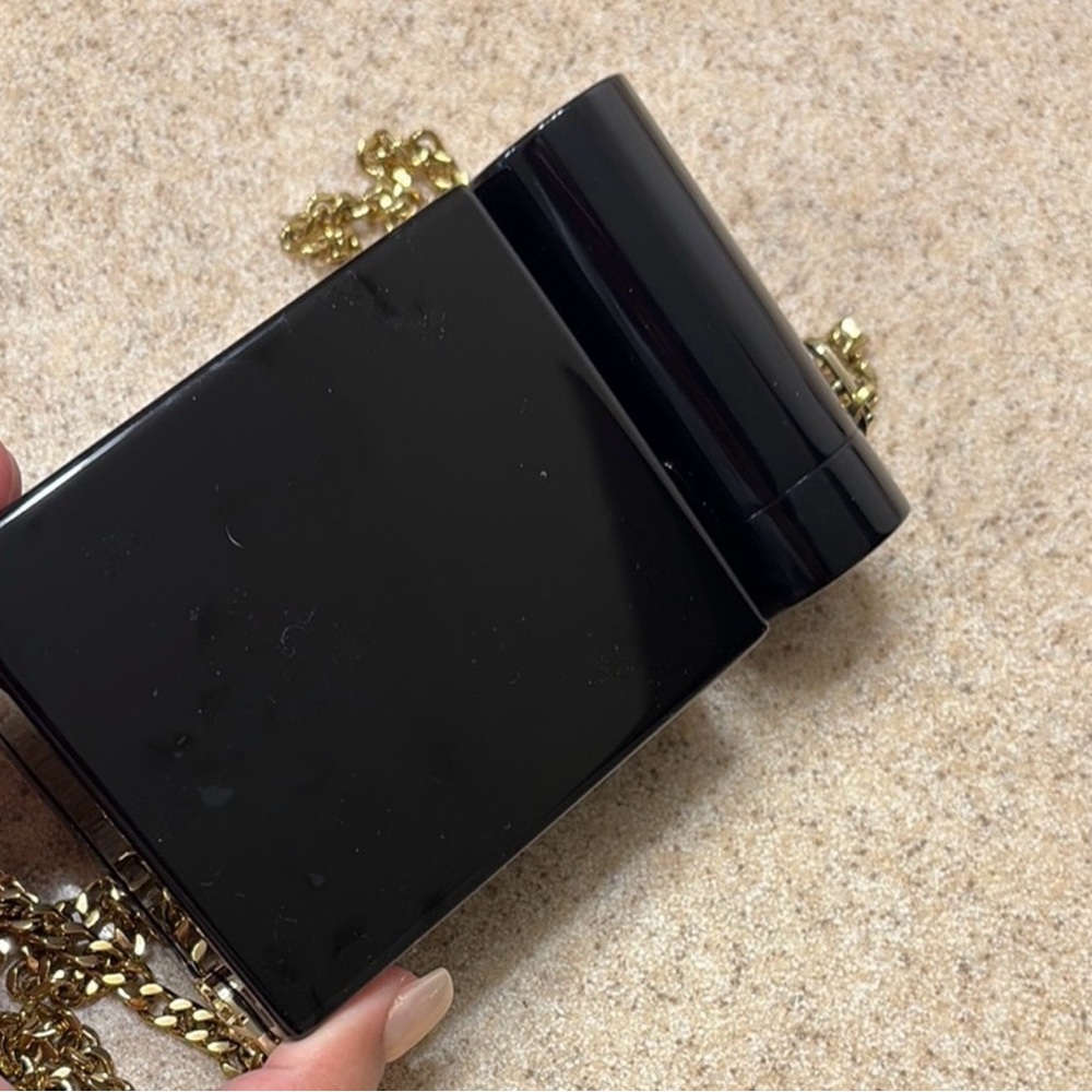 Dior Black and Gold Mini Bag - Picture 4 of 7